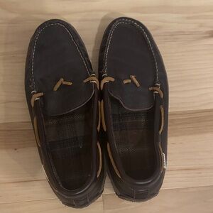 L.L. Bean Dark Brown Leather Loafers, size 10